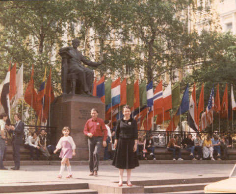 Ida Gotkovsky in Moscow -1984