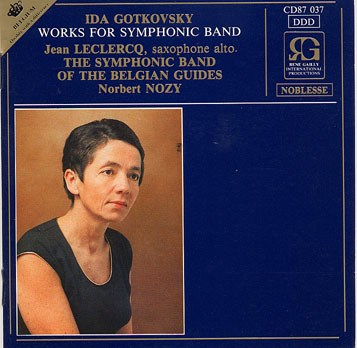 Works fro Symphonic band - Ida Gotkovsky